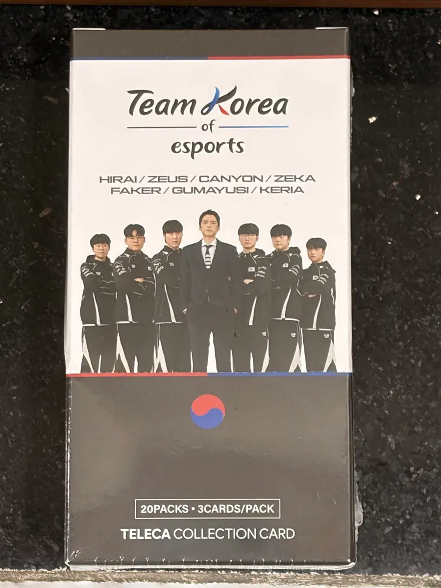 아시안게임 롤카드팩 팀코리아 이스포츠  (정가이하) 미개봉