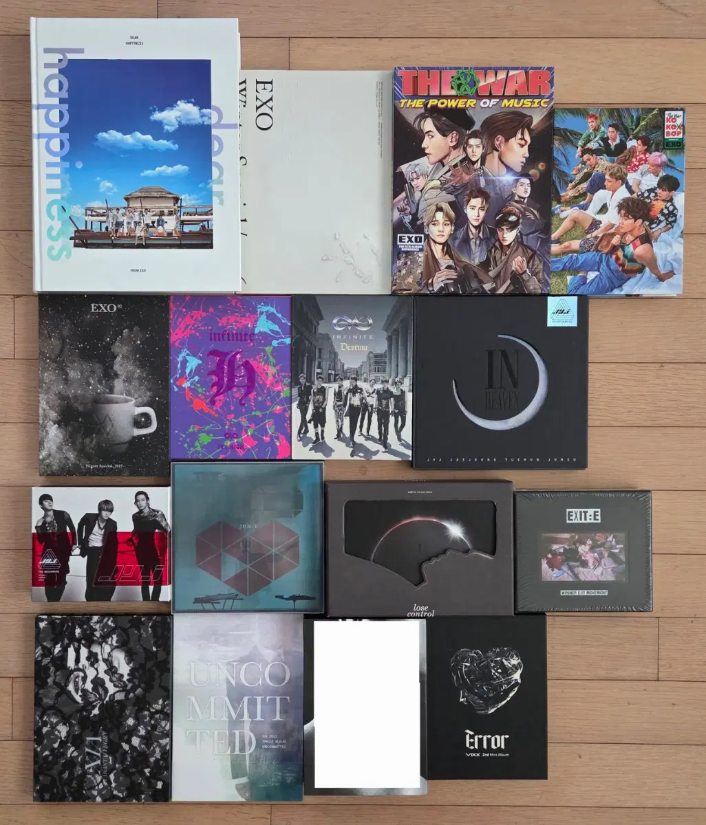 K-POP 아이돌 EXO, INFINITE, JYJ,LAY, VIXX,