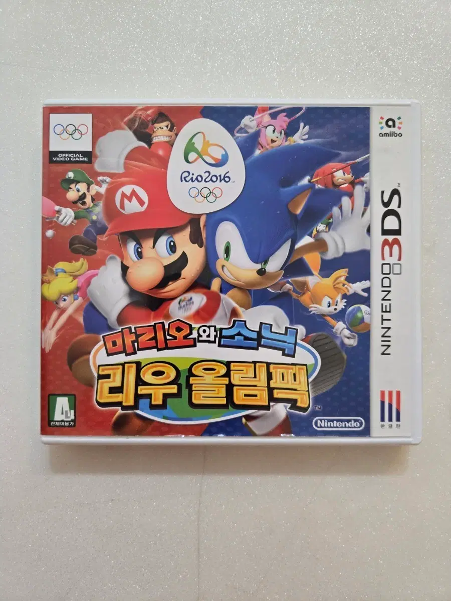 닌텐도 3DS 마리오와 소닉 리우 올림픽