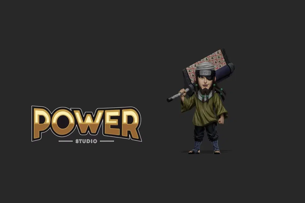 POWER 무나시 진파치 레진 월콜 나루토 레진 피규어