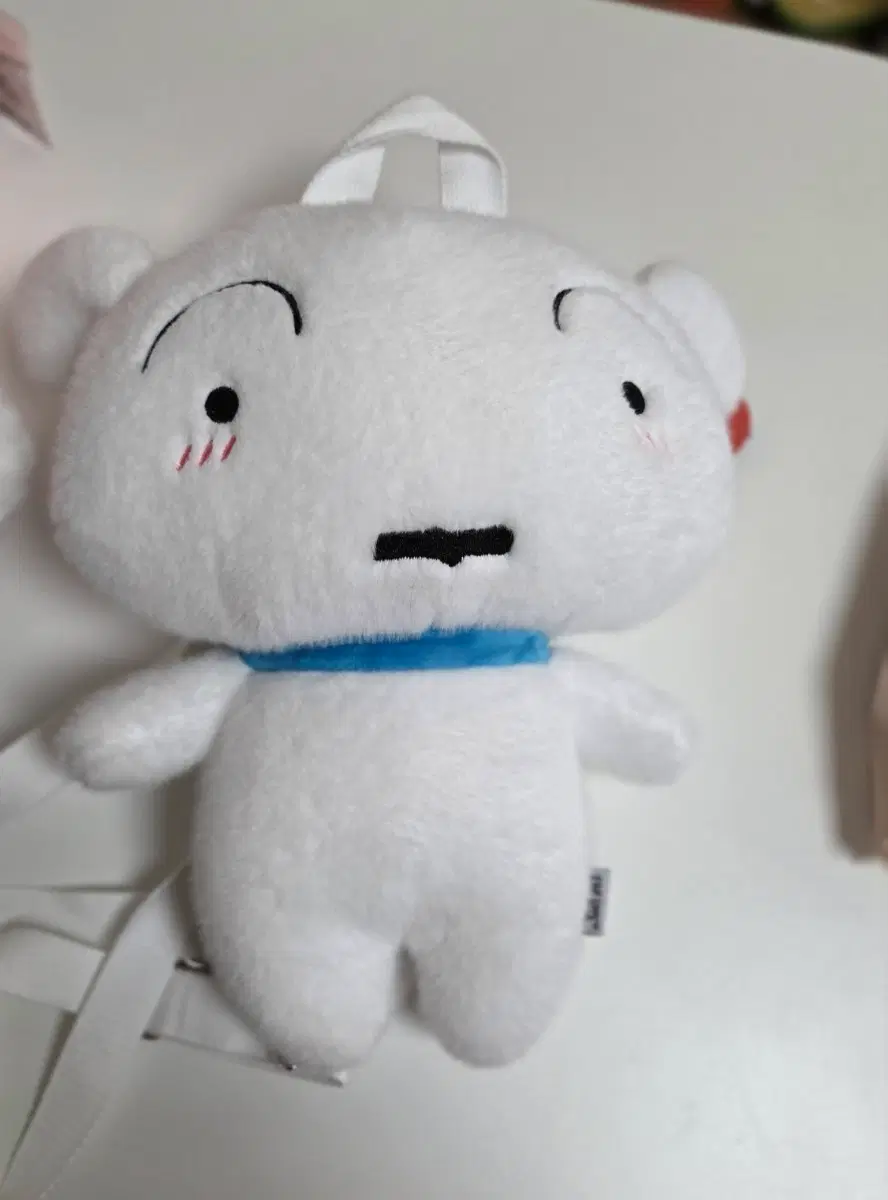짱구 흰둥이 인형 백팩, 코끼리 인형, 토끼 인형