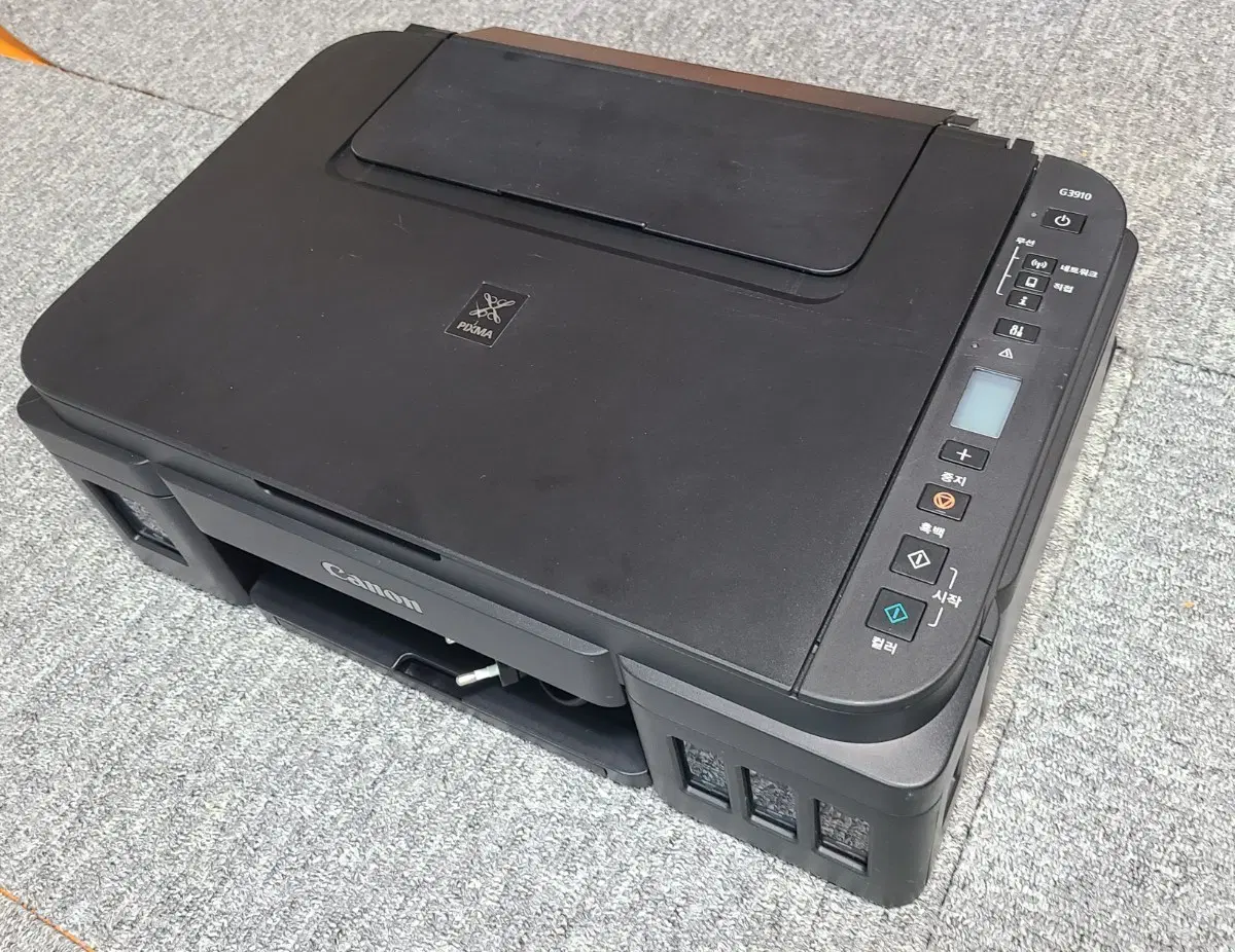 프린터기, Canon PIXMA G3910 (무한잉크, 복합기) 판매 합니다. 바로 사용 가능