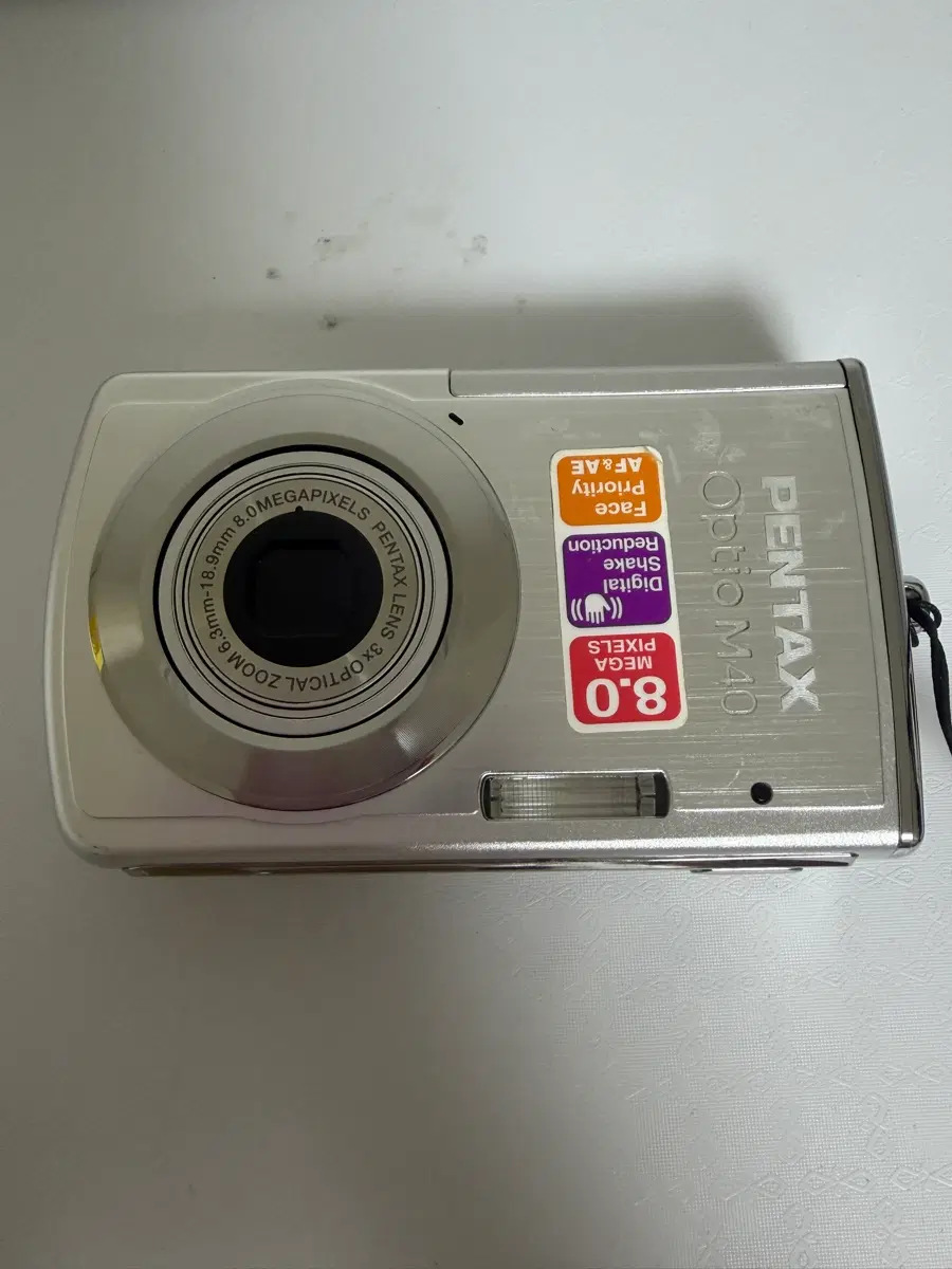 펜탁스 옵티오 M40 디지털 카메라 실버