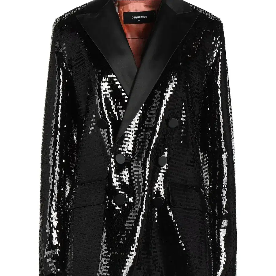 dsquared2 sequin-embellished double breasted