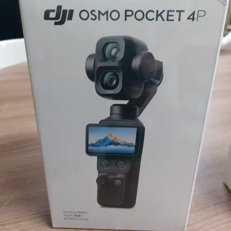 미개봉 DJI 오즈모 포켓 4P 브이로그 콤보