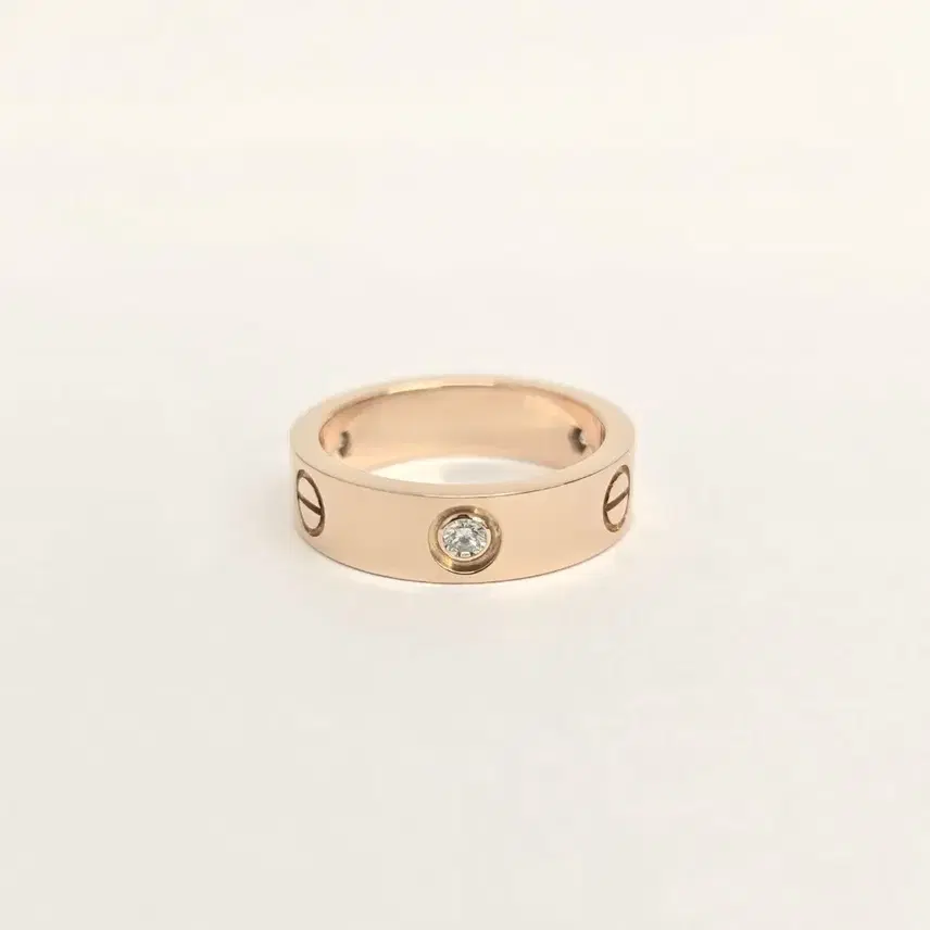 까르띠에 다이아 3P 러브밴드 링 핑크골드 클래식(5.5MM) 56호 사진 2