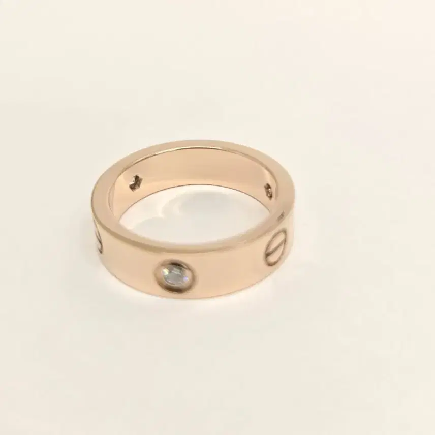까르띠에 다이아 3P 러브밴드 링 핑크골드 클래식(5.5MM) 56호 사진 5
