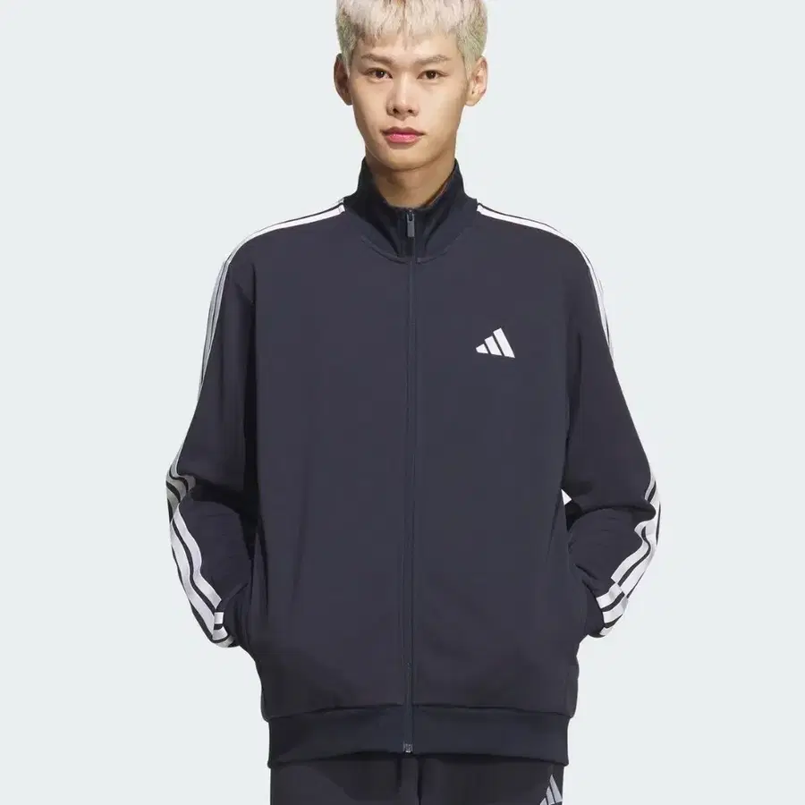 아디다스 3S 트랙 자켓 딥네이비
