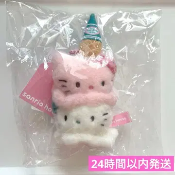 산리오 하우스 HELLO ICE CREAM SHOP 봉제 인형 참