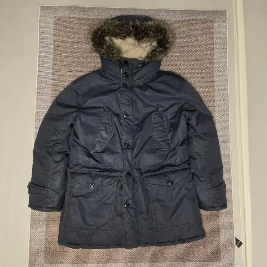 RRL 더블알엘 Type M-47 폭스 퍼 패딩 L