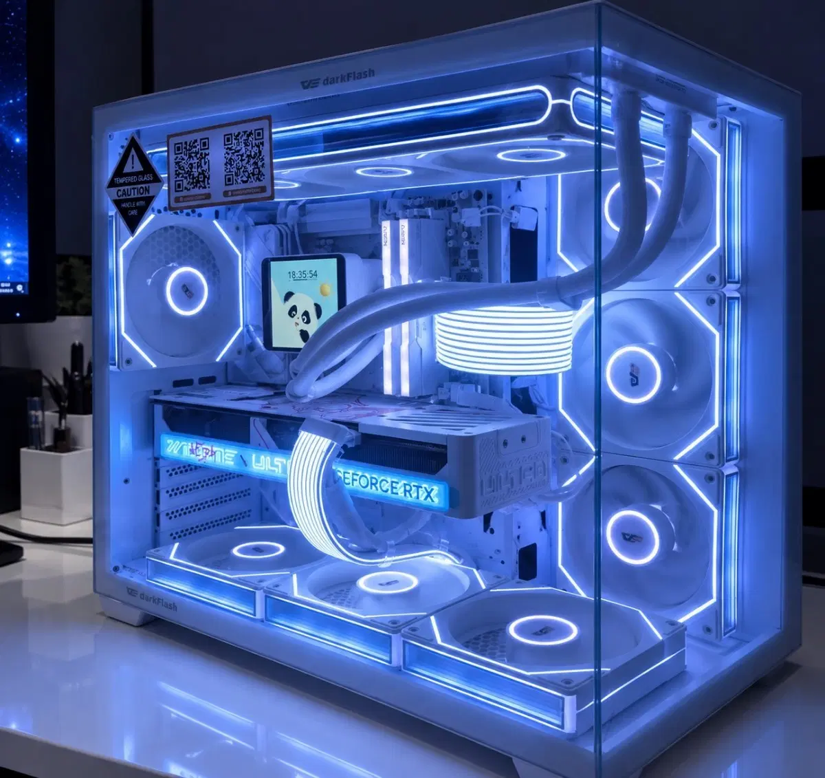 (신품) 9800X3D / 5070TI 화이트 고사양본체