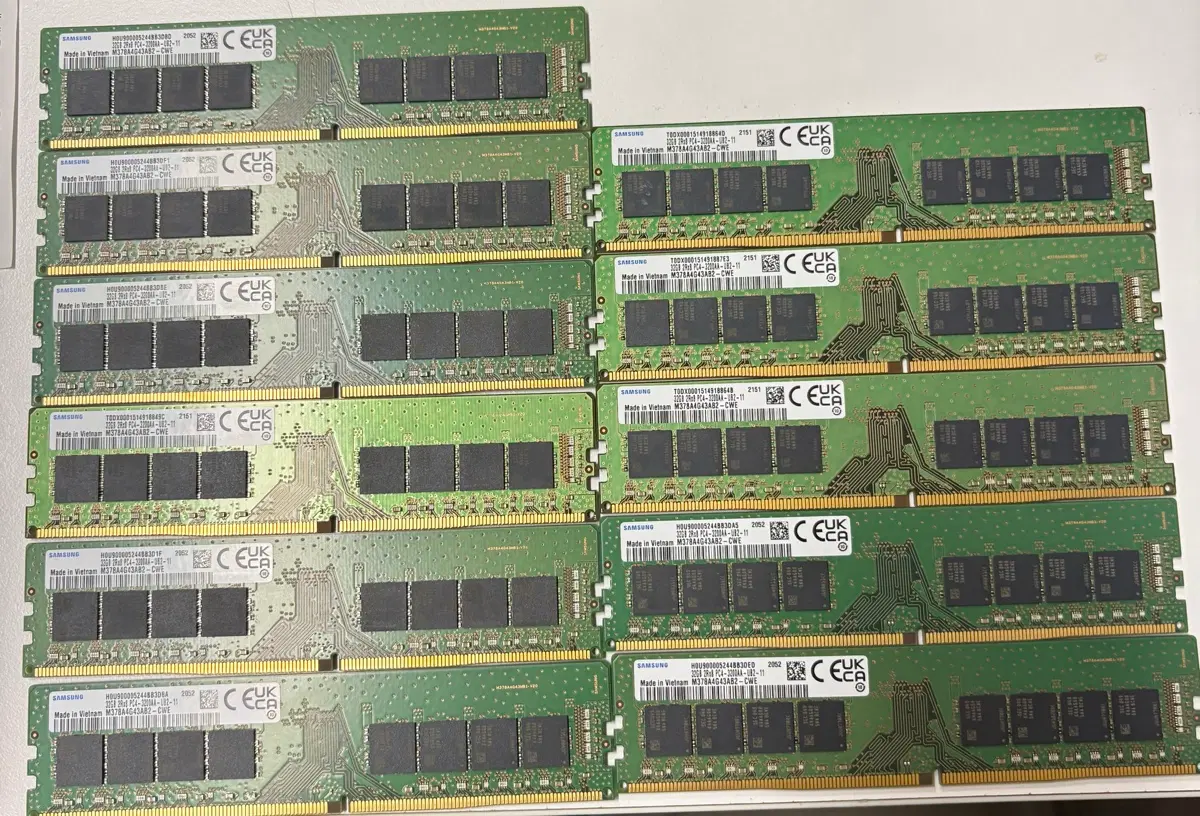 삼성 ddr4 3200 32gb 4개