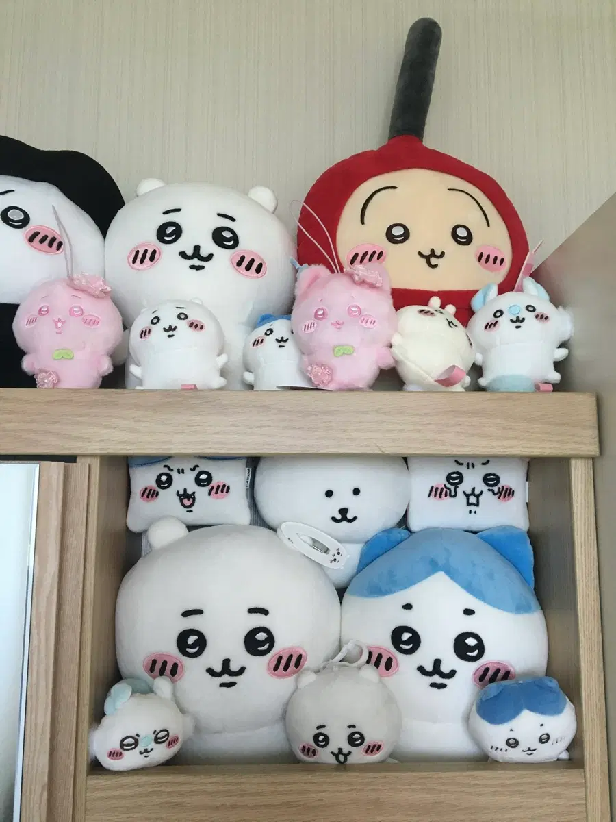 먼작귀 치이카와 하치와레 우사긱 모몽가 만쥬 마스코트 인형 키링 피규어