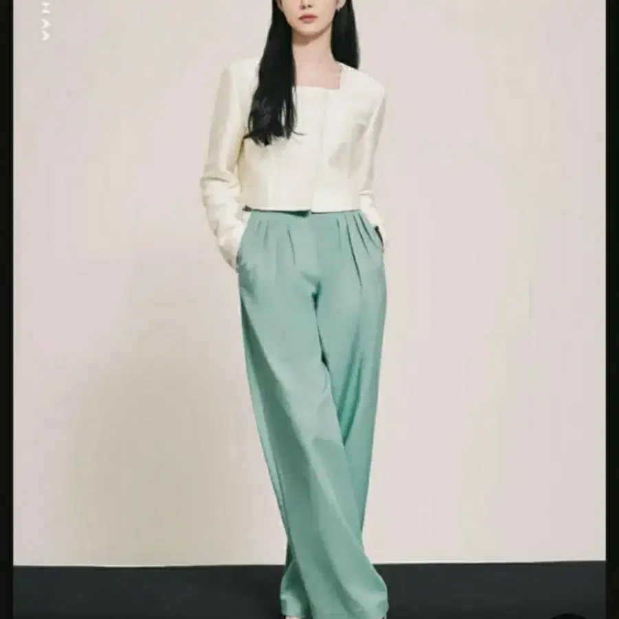 잇미샤 자카드 자켓