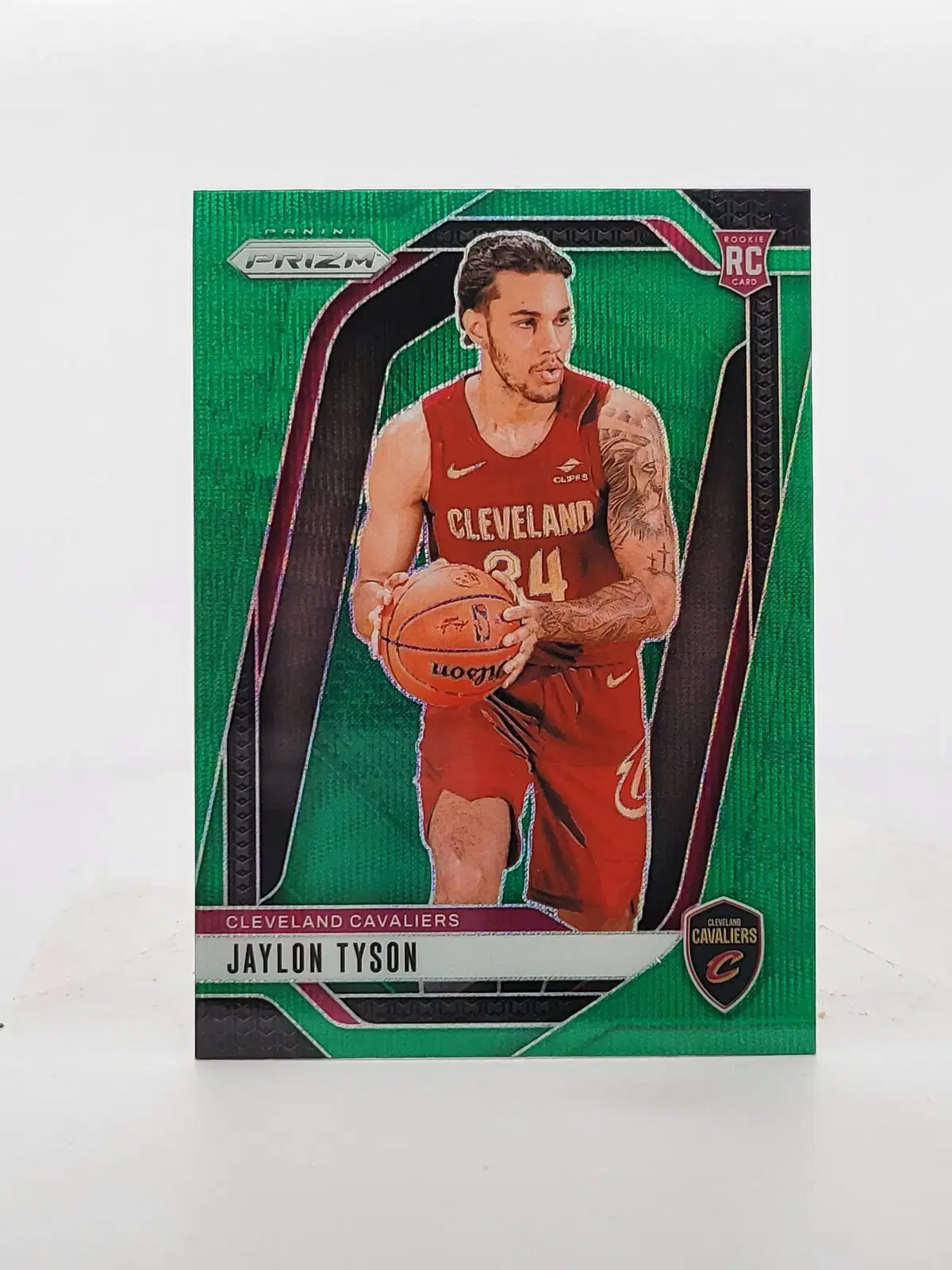 클리블랜드 캐벌리어스 제일런 타이슨 루키 GREEN WAVE PRIZM