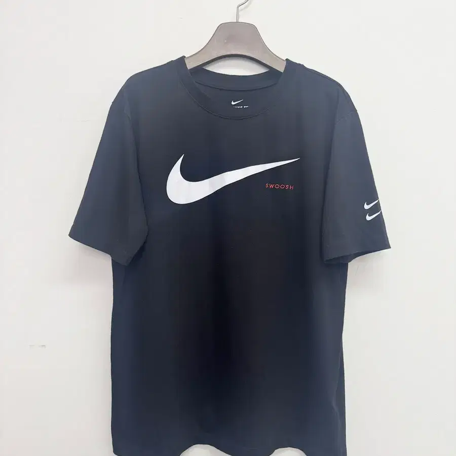 나이키 스포츠웨어 (NIKE) NSW 스우시 하이브리드 반팔 티셔츠 블랙 / XXL (105추천)