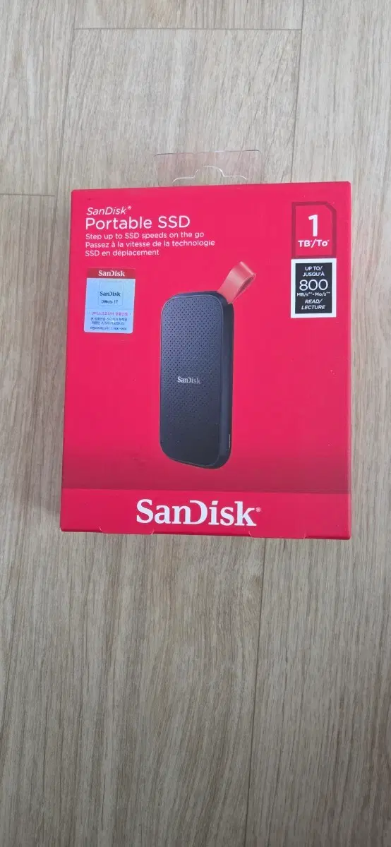 샌디스크 외장형 ssd 1tb 새제품