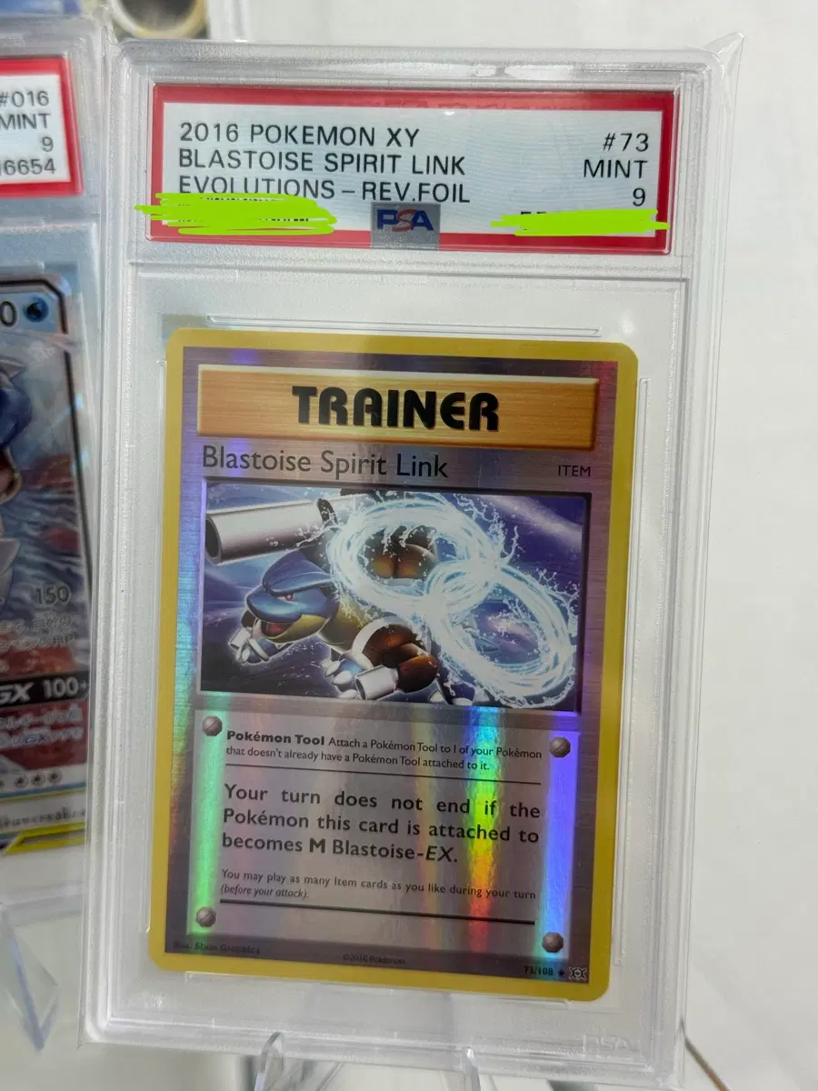 북미 XY 거북왕 PSA9