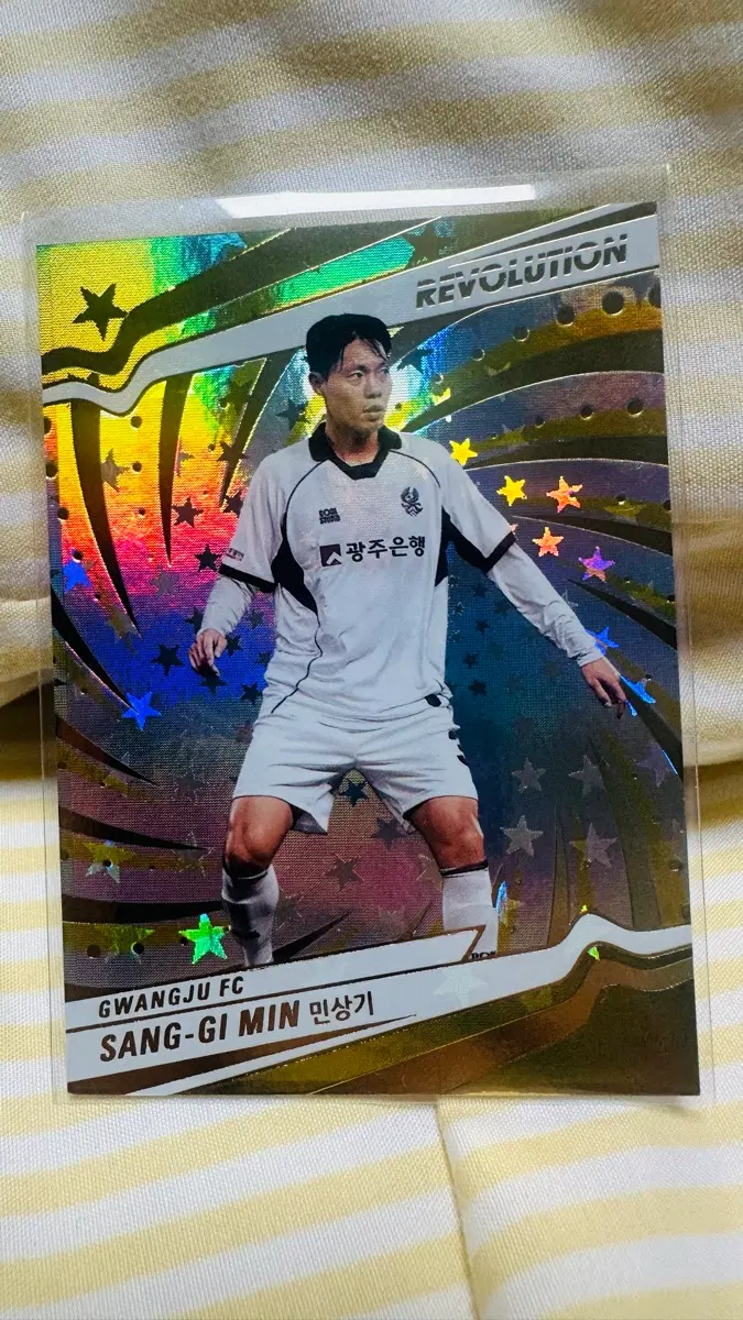 K리그 광주FC 민상기 레볼루션 아스트로 카드