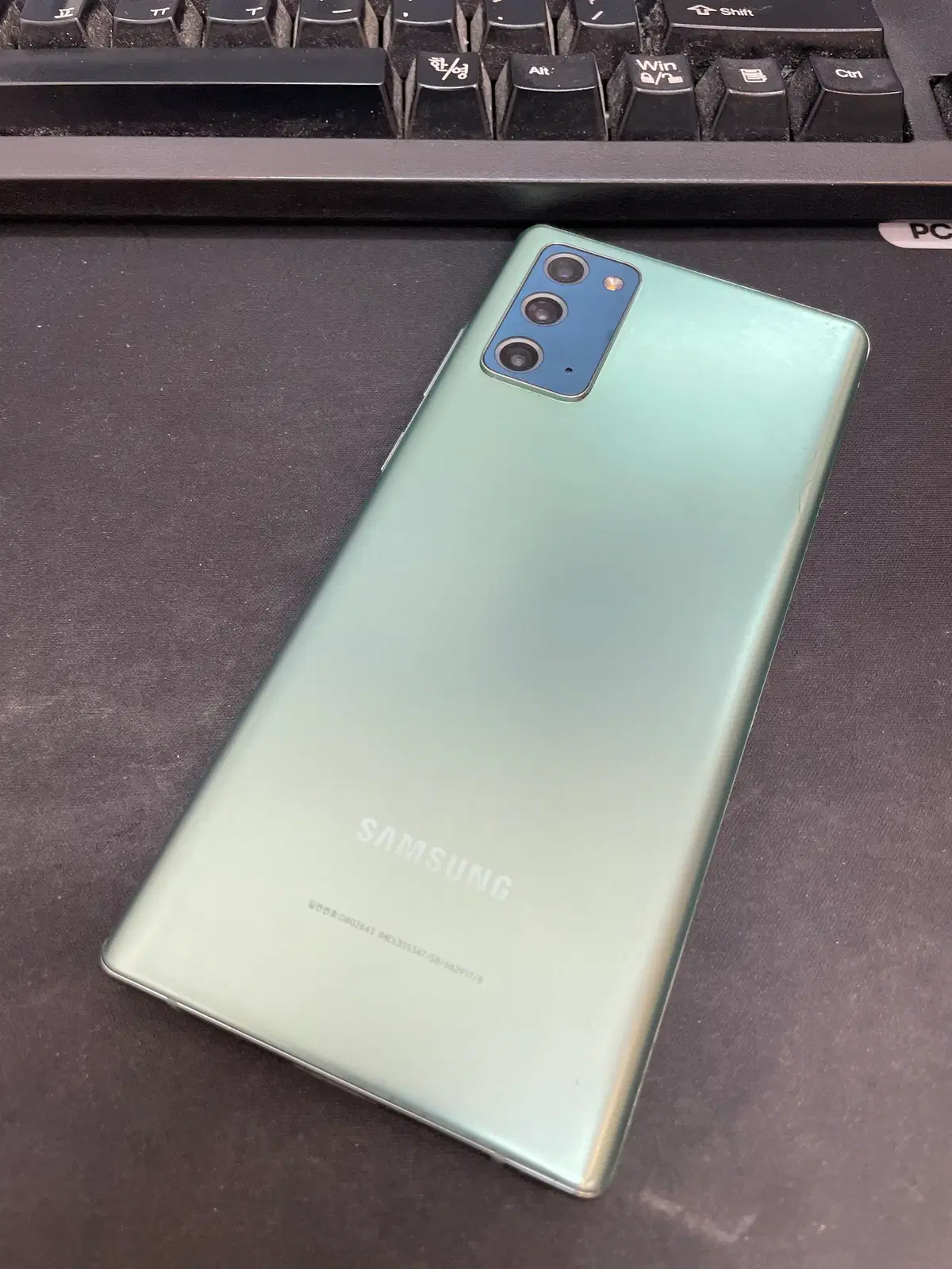 갤럭시노트20 민트 256GB 무잔상 가성비좋은 중고17만4천팝니다.