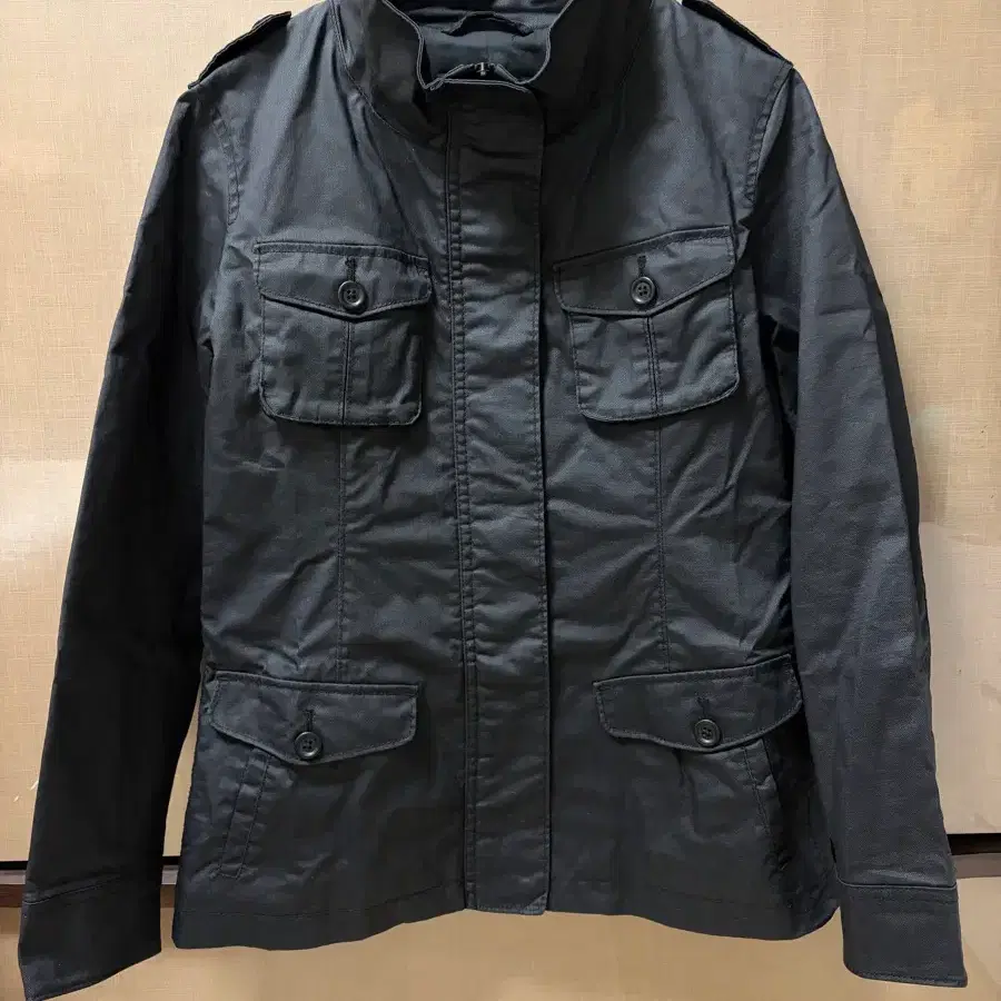 유니클로 coated cloth 왁스 필드자켓