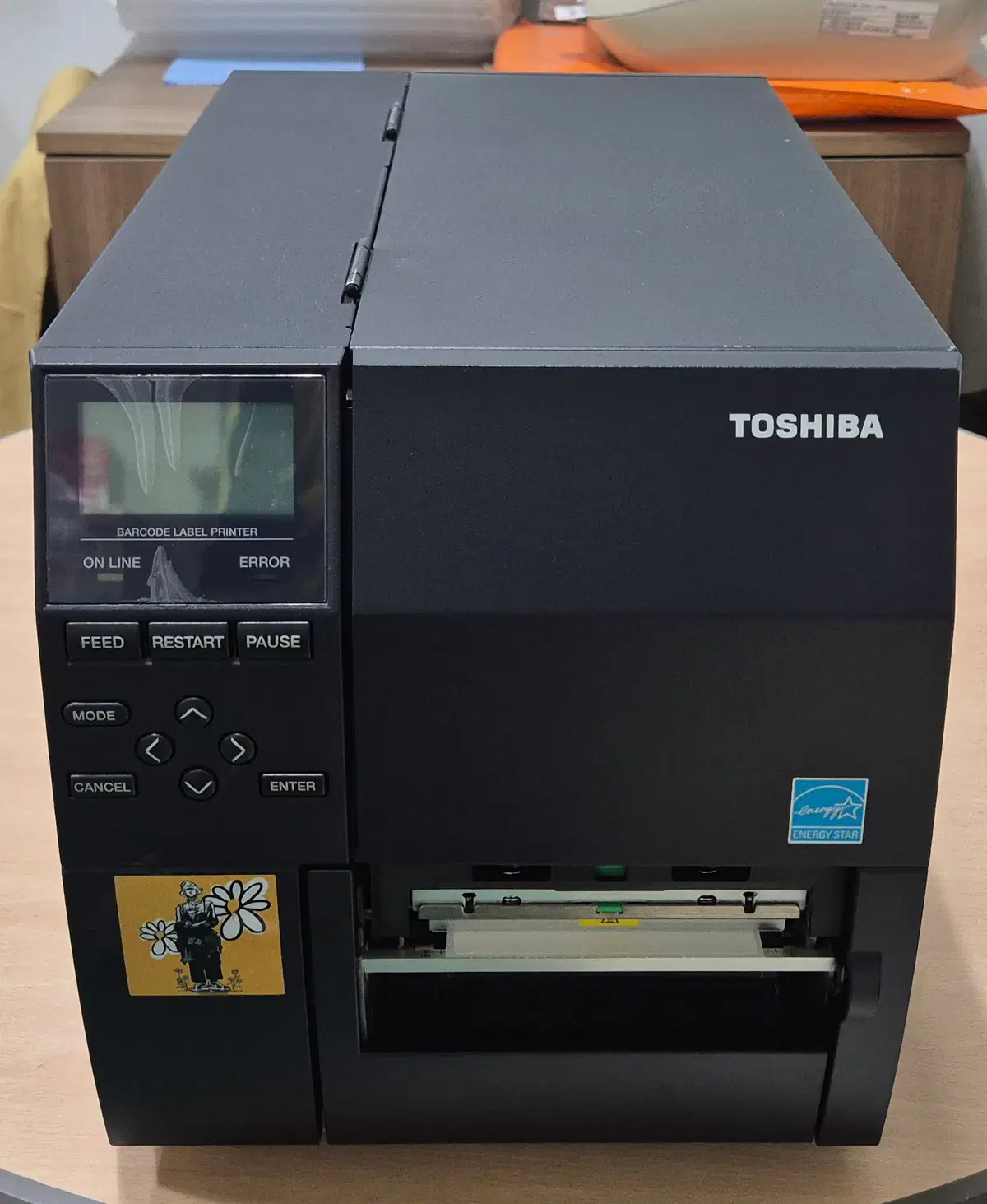도시바 B-EX4T1-GS 산업용 라벨 바코드 물류라벨 택배송장프린터/네트워크가능/203dpi