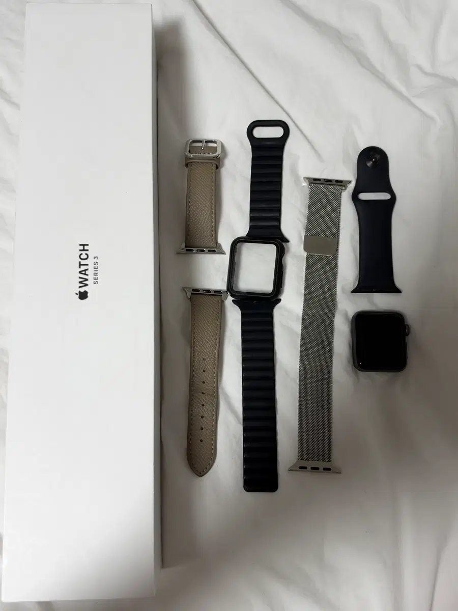 애플워치3 알루미늄 블랙 38mm