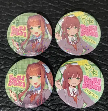 [ 16종 세트 ] 두근두근 문예부 DDLC 도쿄 타워 콜라보 캔뱃지