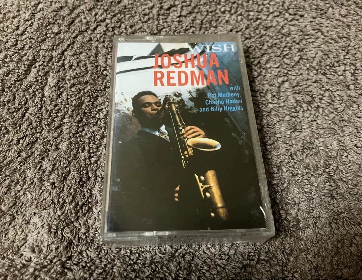 90년대 Joshua Redman 조슈아 레드맨 정규 2집 Wish 앨범 국내 라이센스 초판 미개봉 Jazz 재즈 카세트테이프