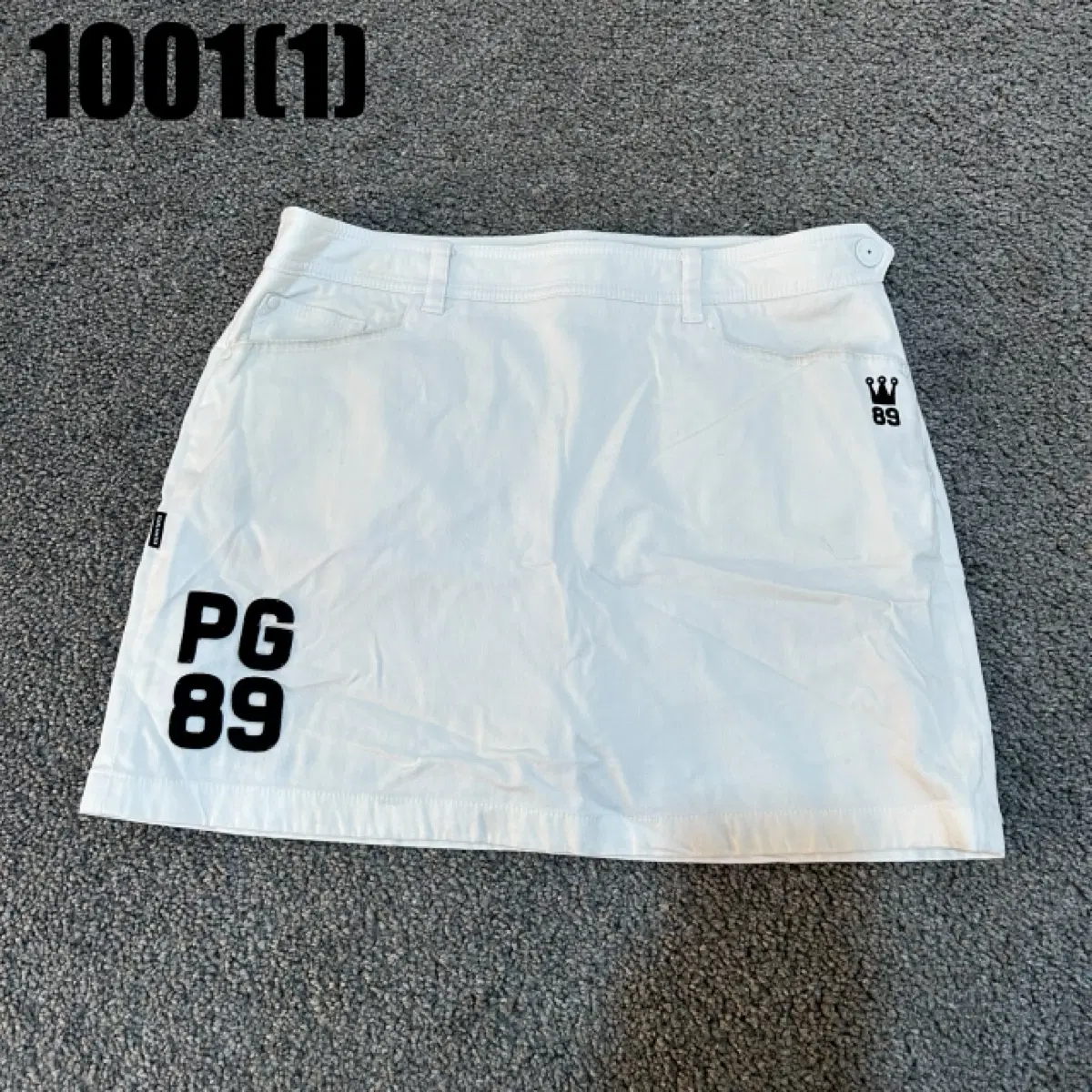 PG89 골프 스커트 화이트