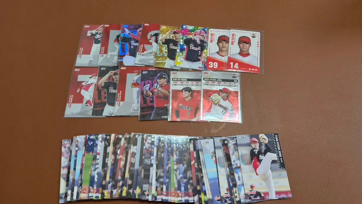 KBO KIA 타이거즈 선수 카드 다수