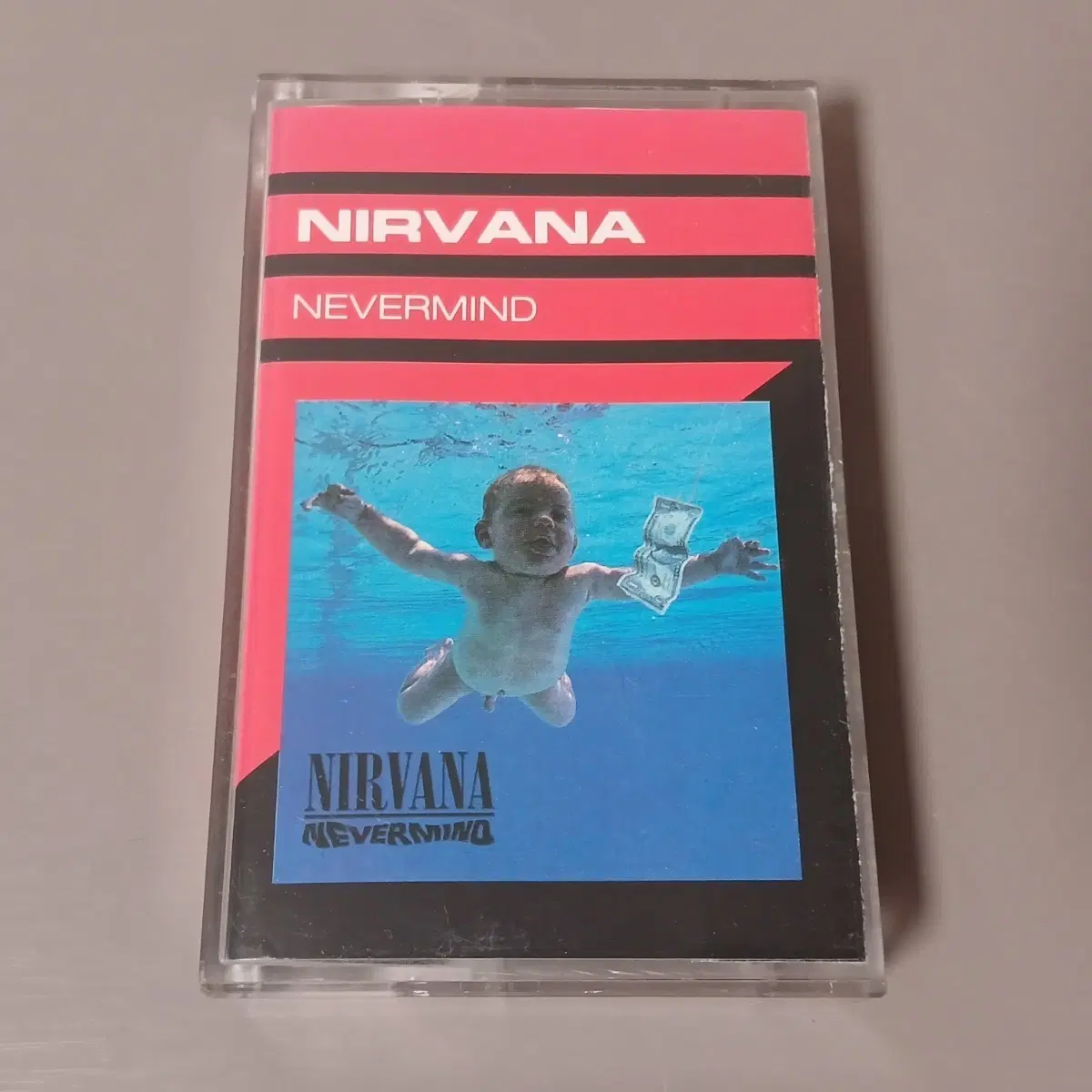 (중고 카세트) Nirvana 너바나 Nevermind 카세트 테이프