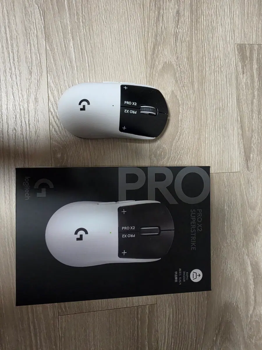 로지텍코리아 지슈스 G PRO X2 SUPERSTRIKE 마우스