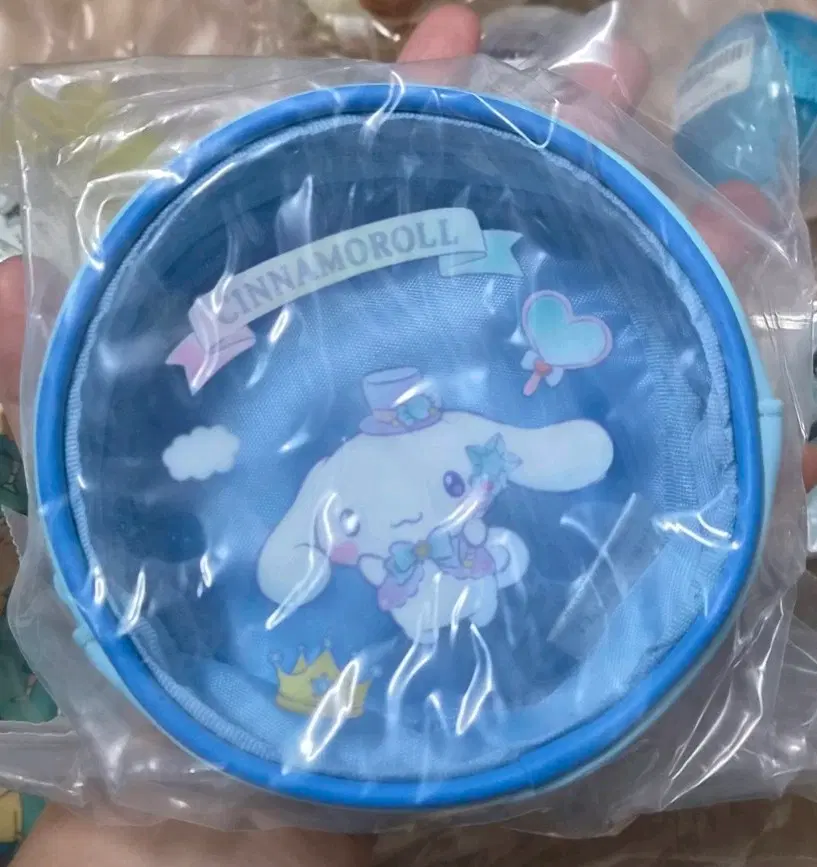 산리오 시나모롤 별빛 왈츠 쿠지G상 파우치