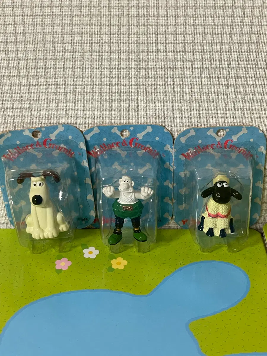 (바로배송) 월레스와그로밋 미니 피규어 가챠 3종 숀더쉽