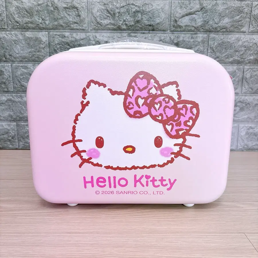 산리오 키티 호피 레오파드 여행용 캐리어 레디백 가방