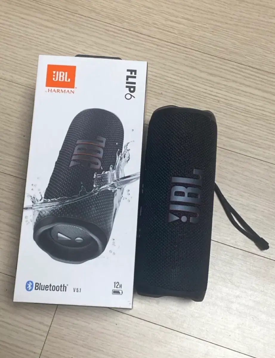 [급처] JBL FLIP6 블루투스 스피커 블랙
