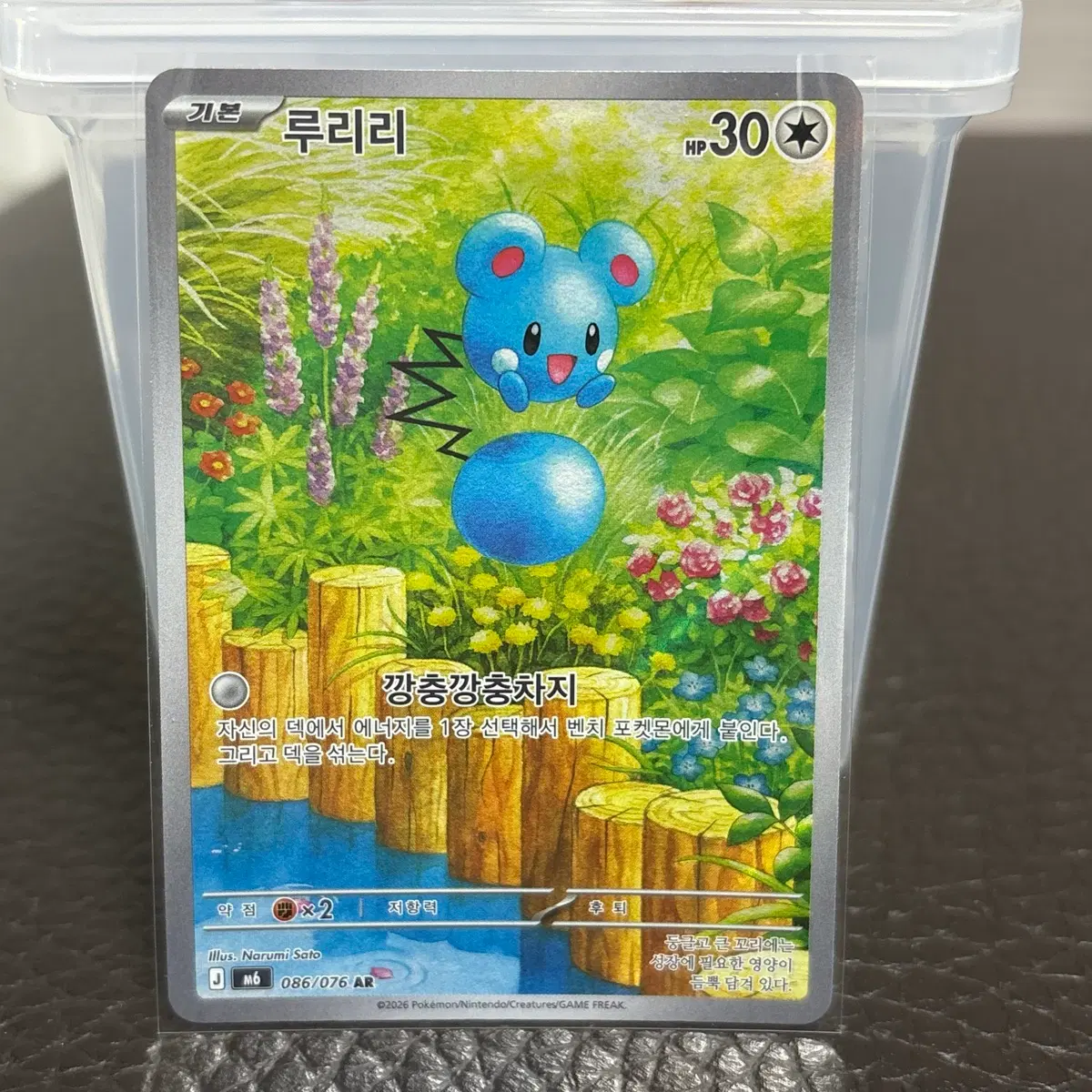 포켓몬카드 루리리 ar