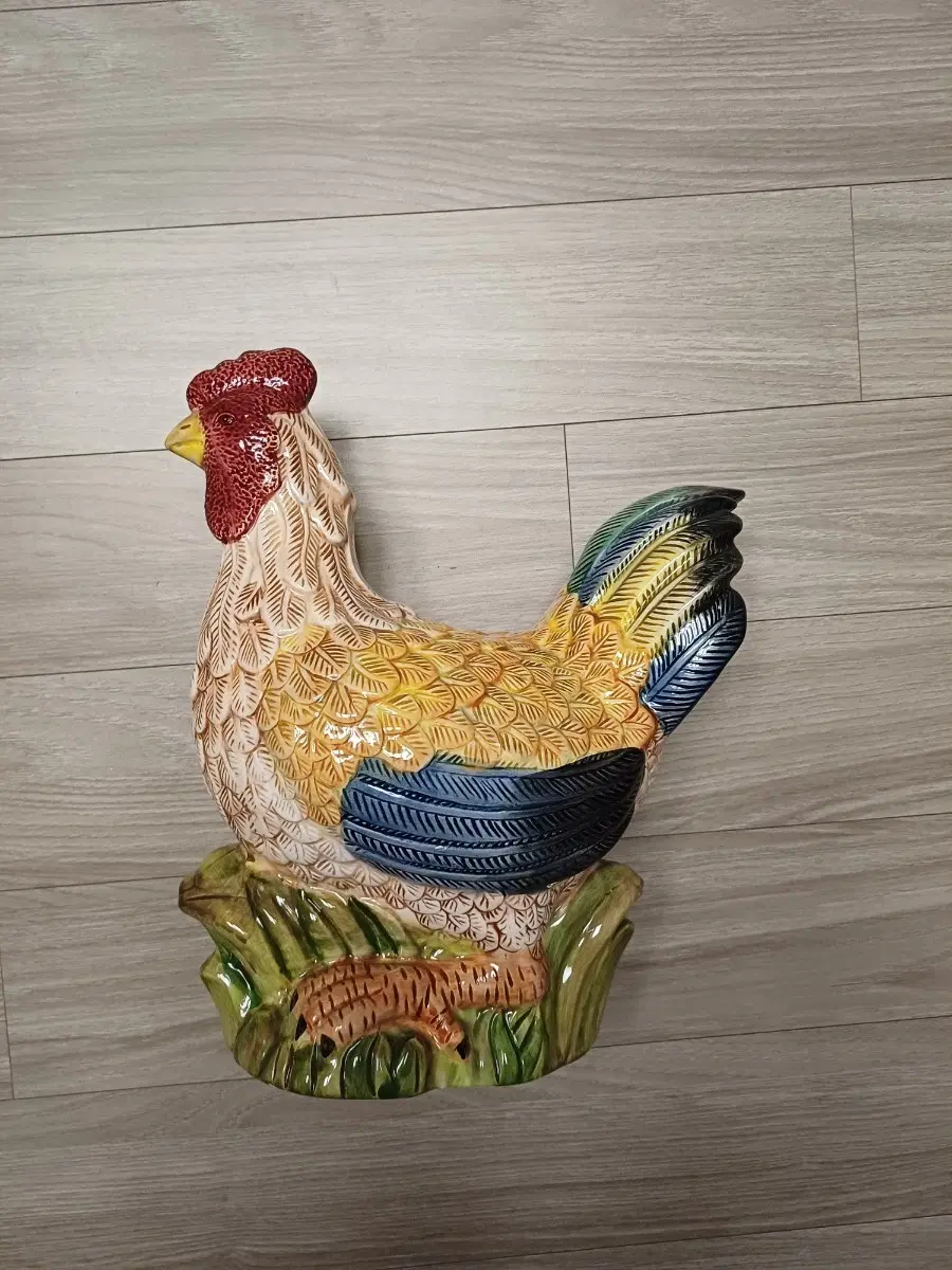 닭 조각상