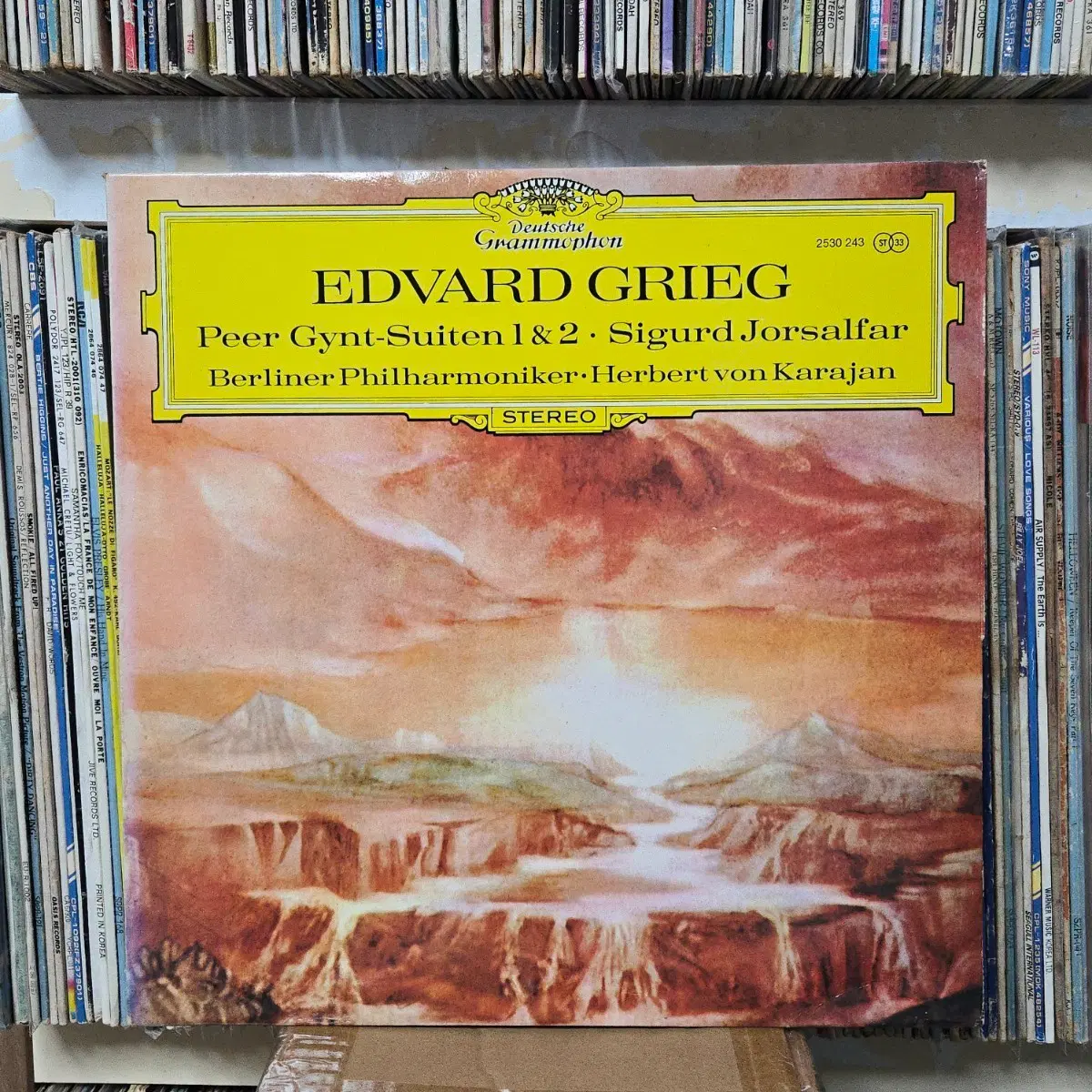 Classic) Edvard Grieg Peer Gynt Suite 1&2 / Siegfried Jørgensen LP
