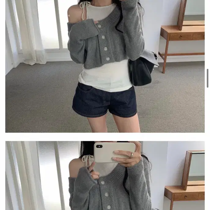 leeds 샵리즈 Roha denim shorts 로하 데님 쇼츠