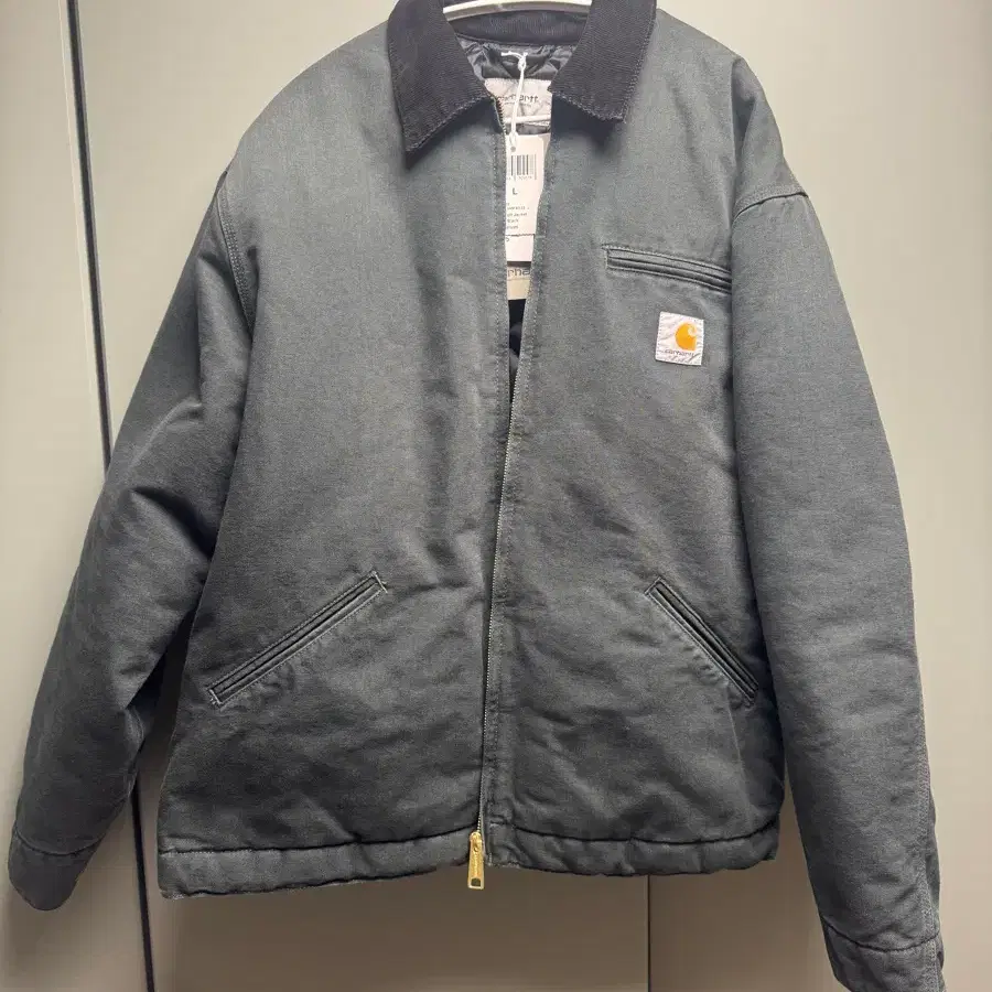 칼하트 WIP 26FW OG 디트로이트 자켓 Raven Black L 새상품