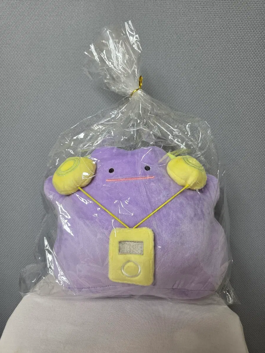 [정품/새상품] 포켓몬스터 메타몽 헤드셋 중형 인형 25cm