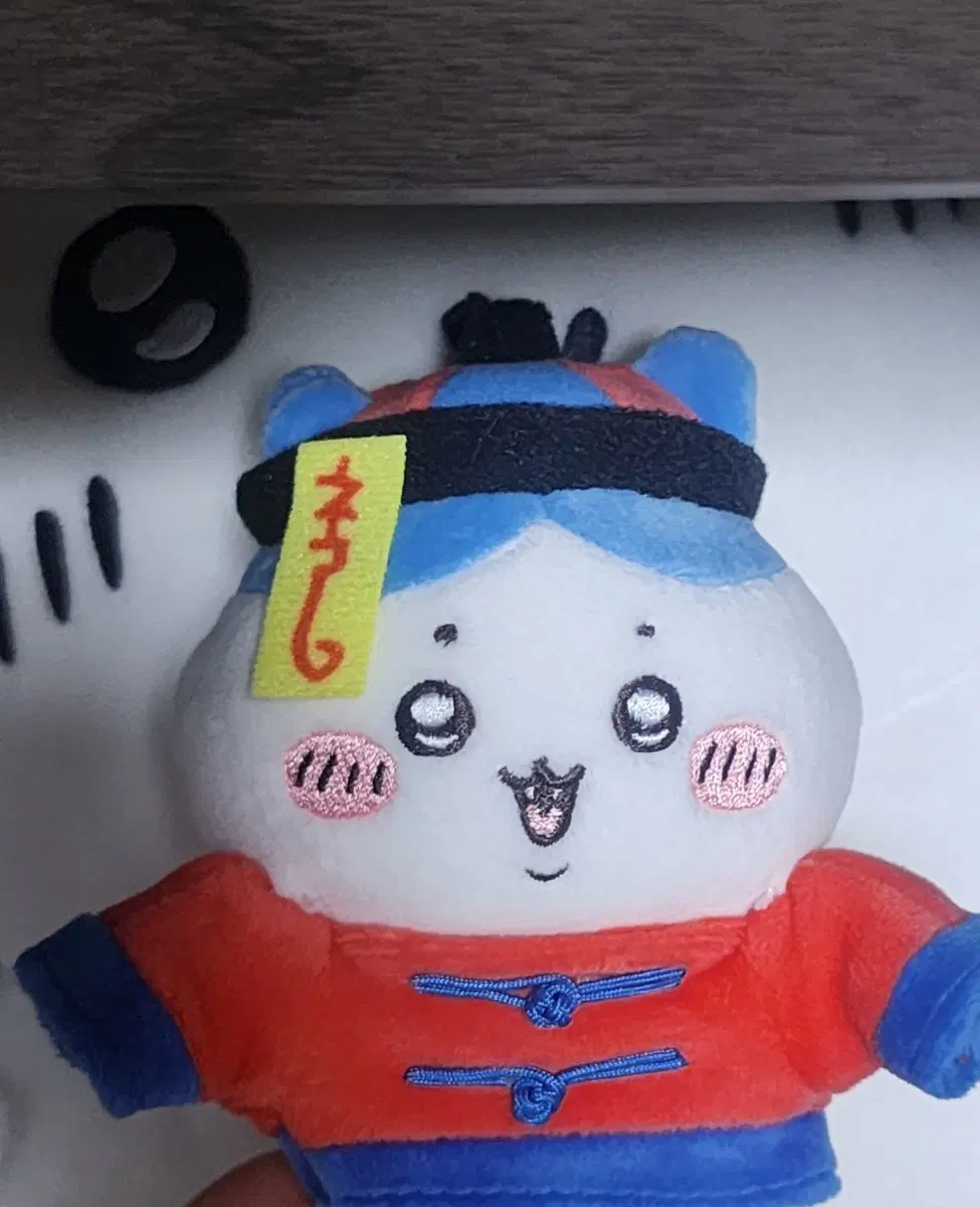 나가노 마켓 치이카와 강시  하치와레마스코트