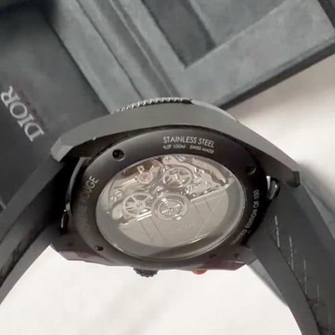 디올 시프르 루즈 워치 41mm 오토매틱 사진 7