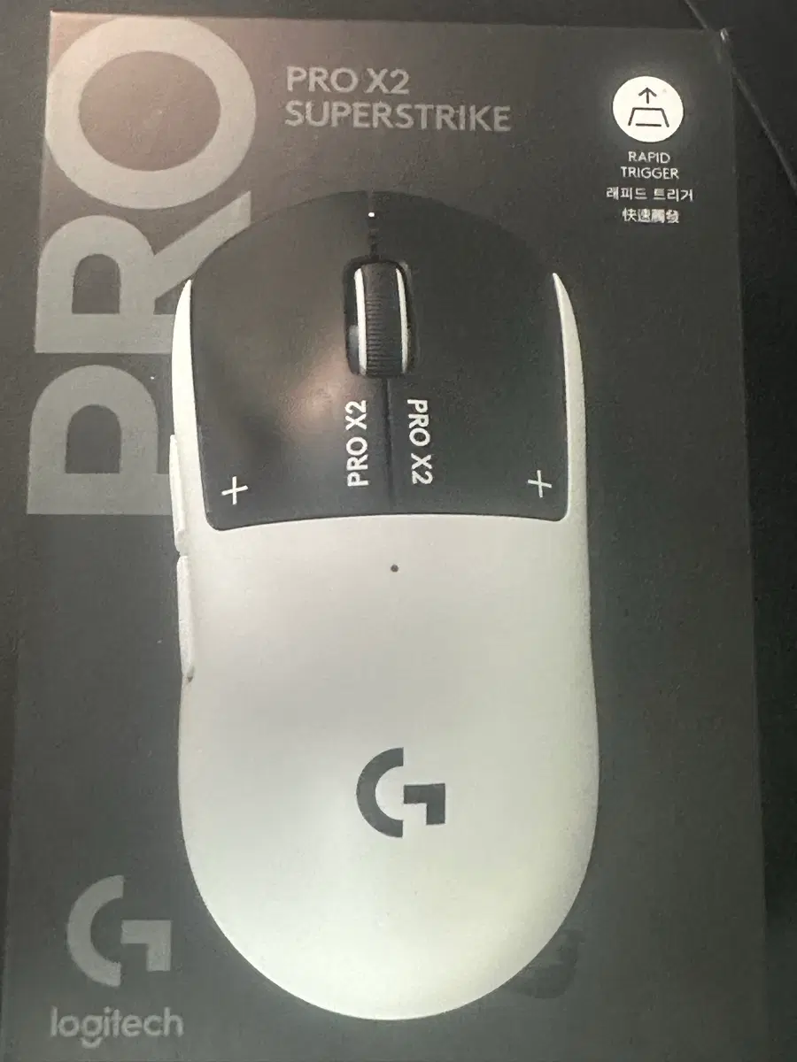 로지텍 PRO X2 SUPERSTRIKE + 실폭 피트