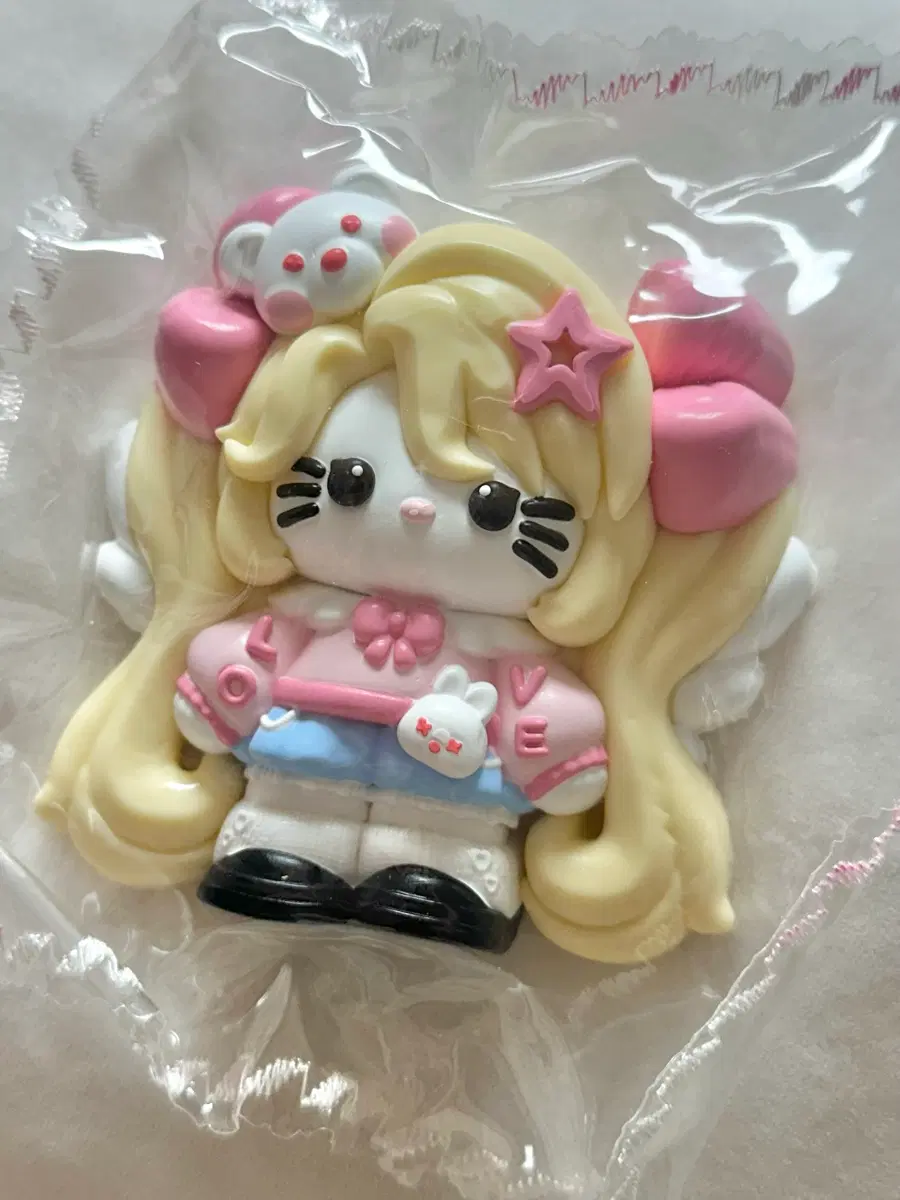 장원영 키티 말랑이 헬로키티 수제 말랑이