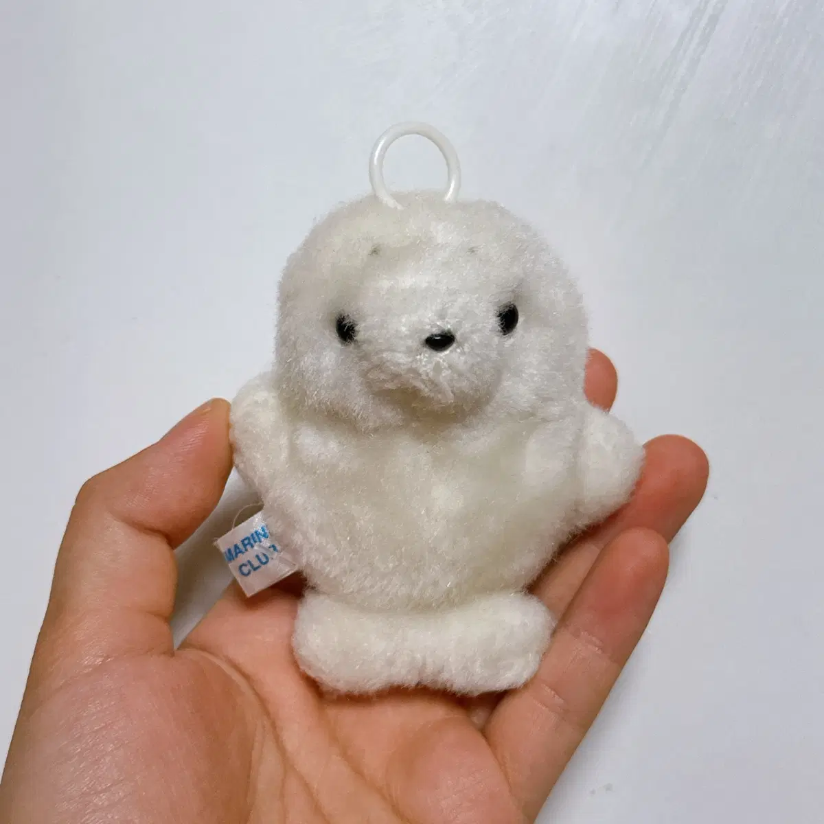 마린클럽 물개 인형 덜덜이 키링