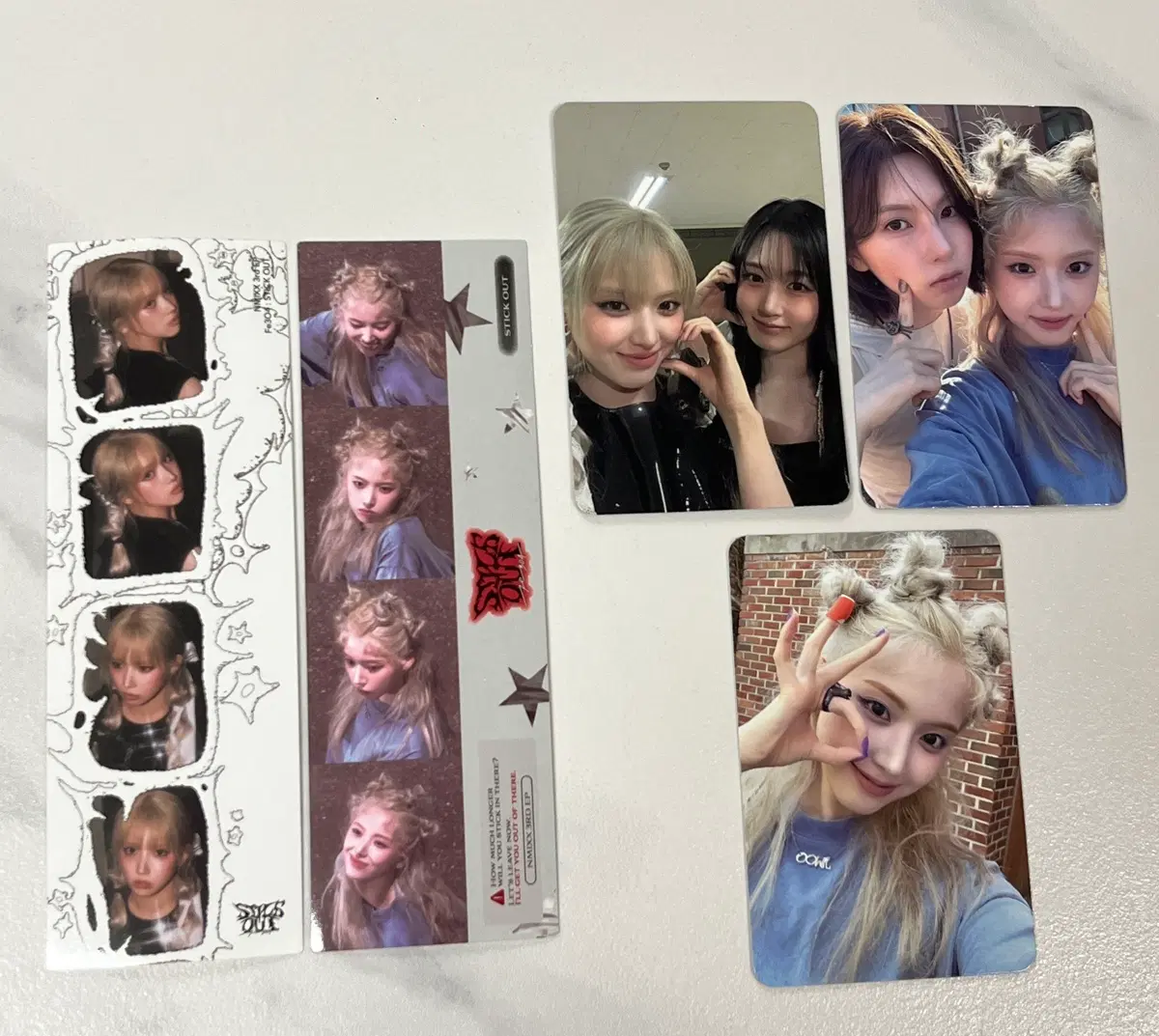 Bulk) Nmixx Jiwoo photocard poca bookmark