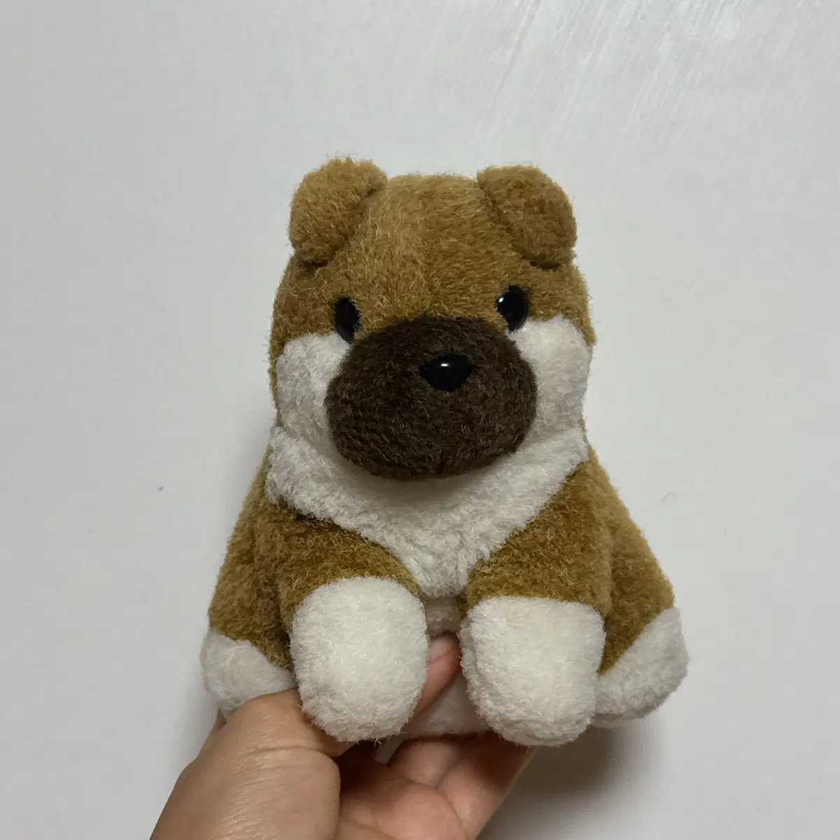 빈티지 시골 똥개 강아지 인형